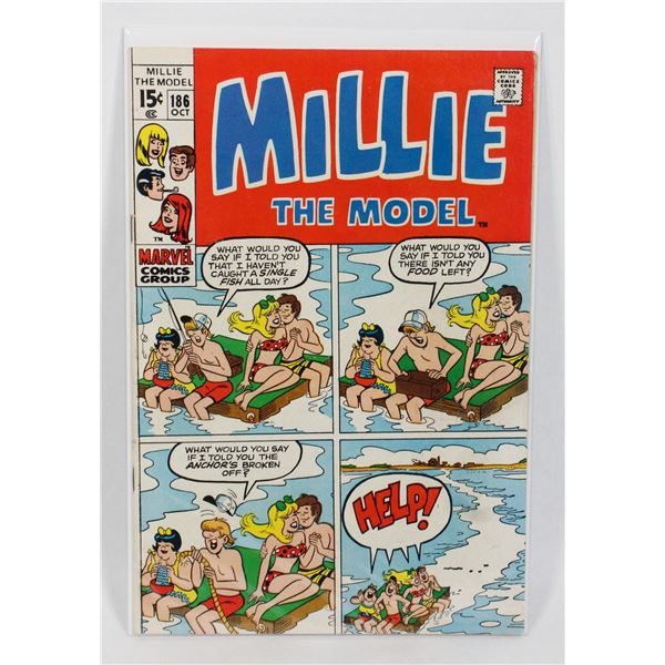 #1106 Marvel Comics Millie the Model #186 Oct 1970