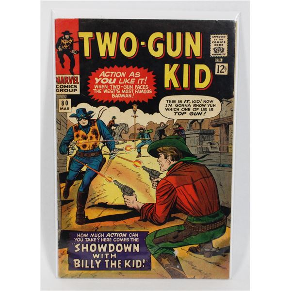 #1109 Marvel Comics Two-Gun Kid #80 March 1966