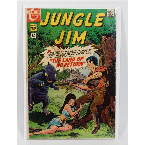 #1111 Charlton Comics Jungle Jim #23 April 1969