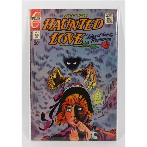 #1113 Charlton Comics Haunted Love #3 August 1973