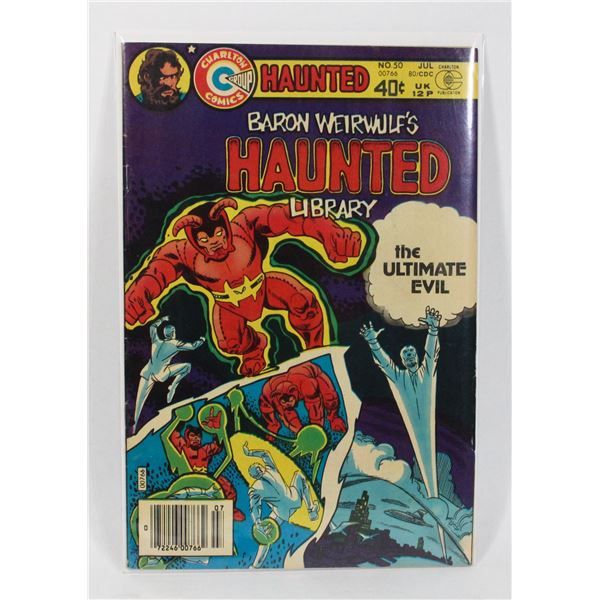 #1114 Charlton Comics Haunted #50 July 1980