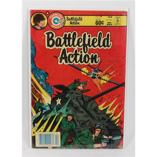 #1116 Charlton Comics Battlefield Action #79 1983