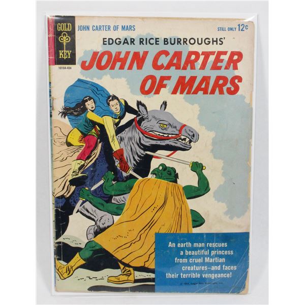 #1117 Gold Key Comics John Carter of Mars #1 1964