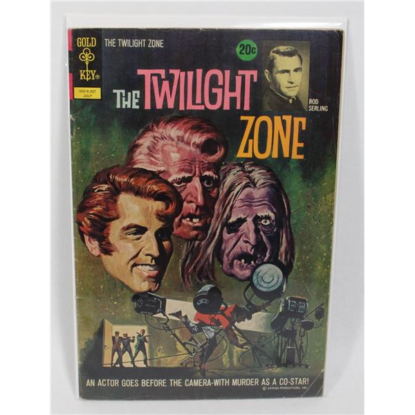 #1124 Gold Key Comics Twlight Zone #44 July 1972