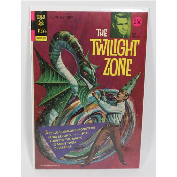 #1125 Gold Key Comics Twilight Zone #57 July 1974