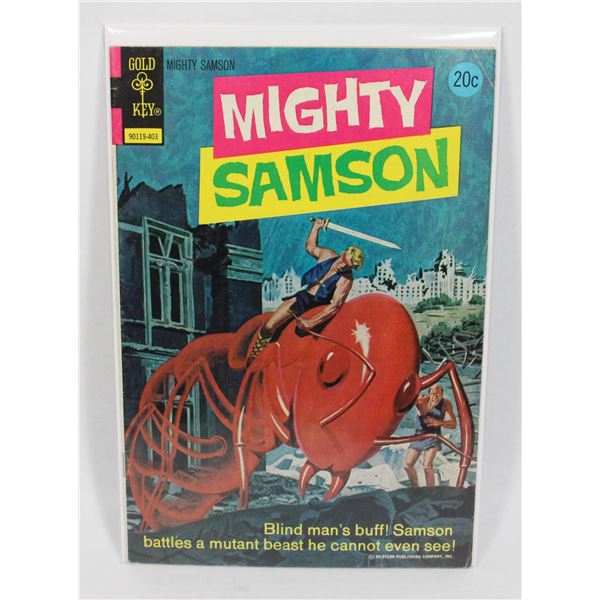 #1129 Gold Key Comics Mighty Sampson #23 1974