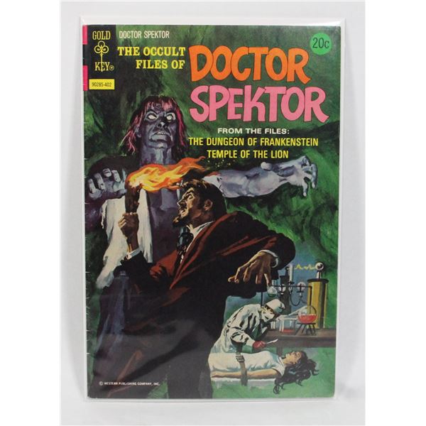#1130 Gold Key Comics Doctor Spektor #6 Feb 1974