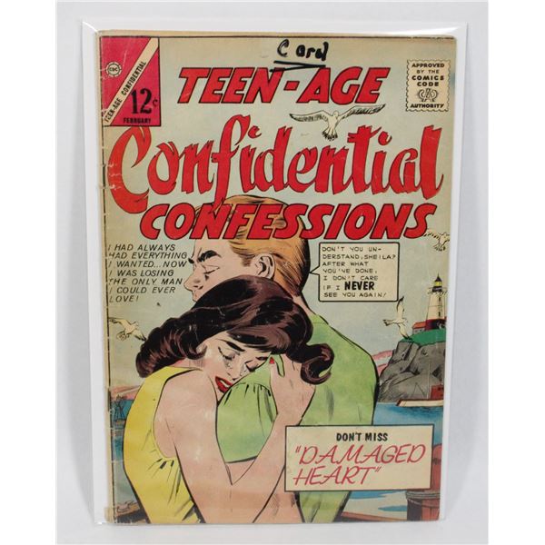 #1135 Charlton Teen-age Confidential Cofessions 22