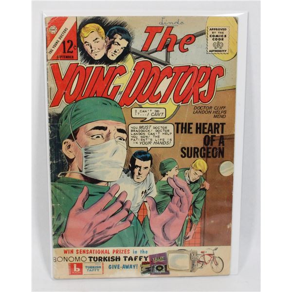 #1136 Charlton Comics The Young Doctors #5 1963