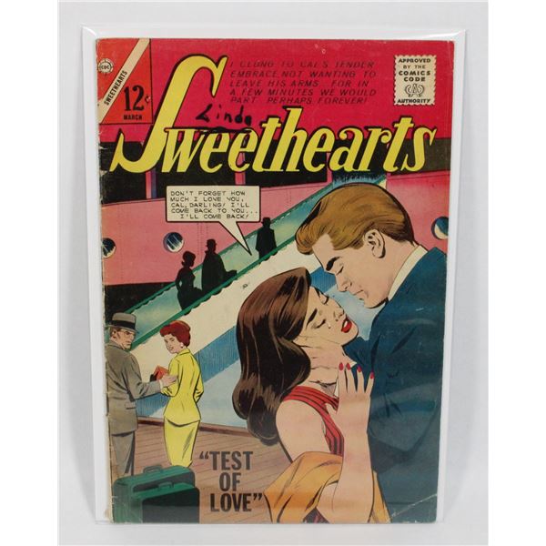#1137 Charlton Comics Sweethearts March 1964