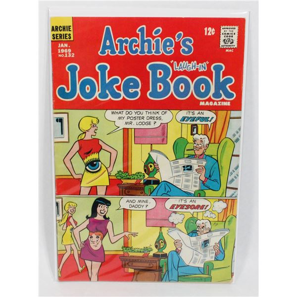 #1139 Archie's Joke Book Magazine #132 Jan 1969