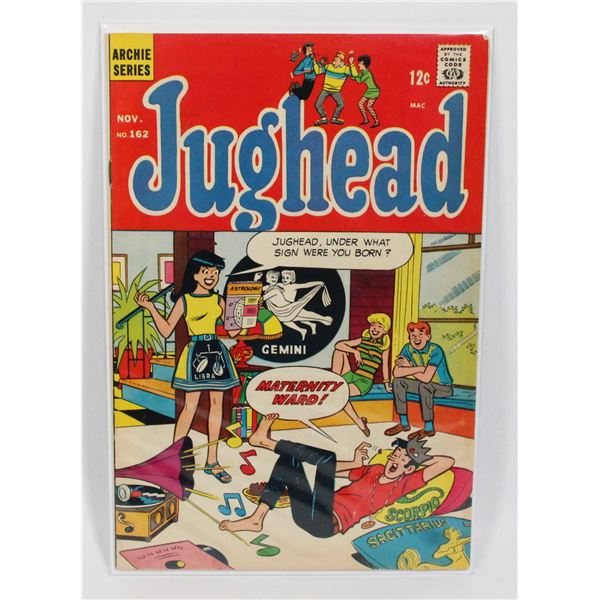 #1142 Archie Comics Jughead #162 November 1968