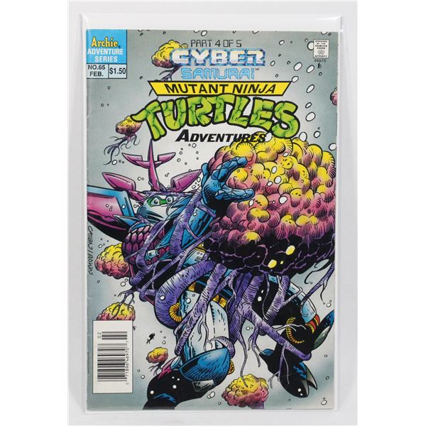 #1145 Teenage Mutant Ninja Turtles Adventures #65