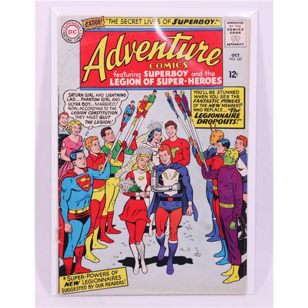 #1153  DC Comics Adventure Comics #337 Oct 1965