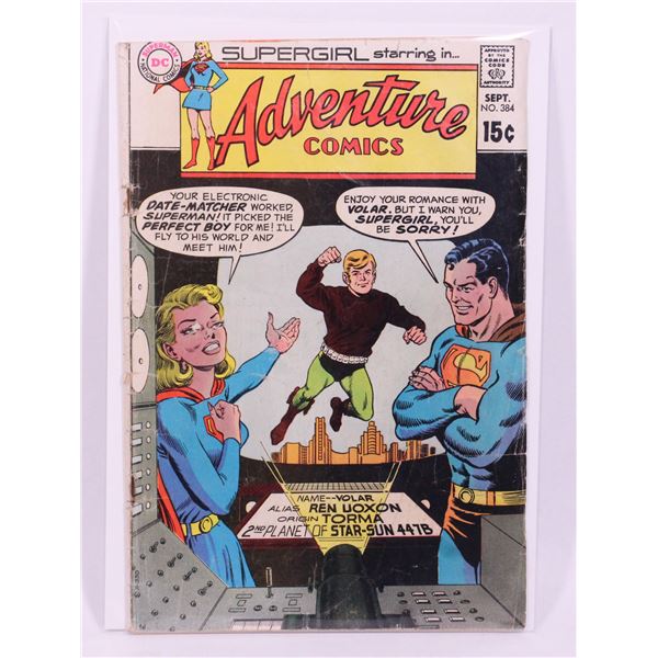 #1154  DC Comics Adventure Comics #384 Sept 1969