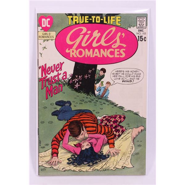 #1158  Detective Comics Girl's Romances #153 1970