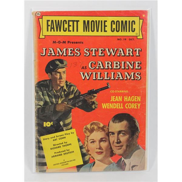 #1163  Fawcett Movie Comic #19 September 1952