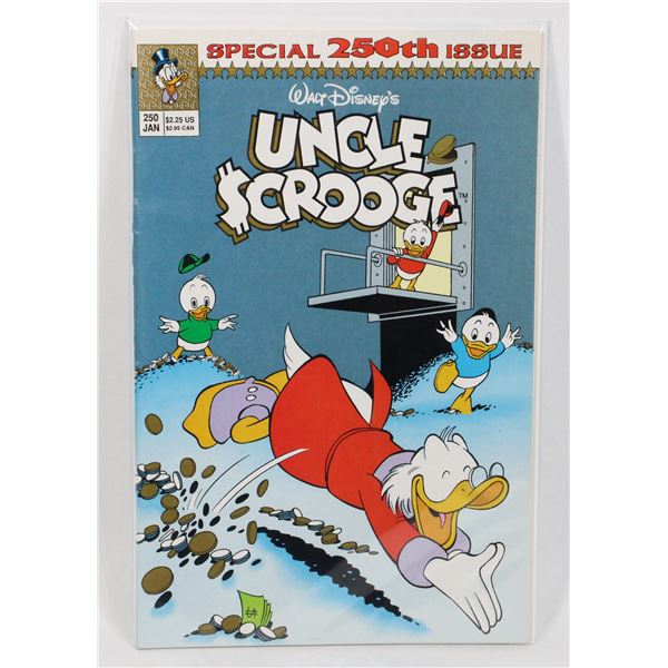 #1166 Walt Disney's Uncle Scrooge #250 Jan 1991