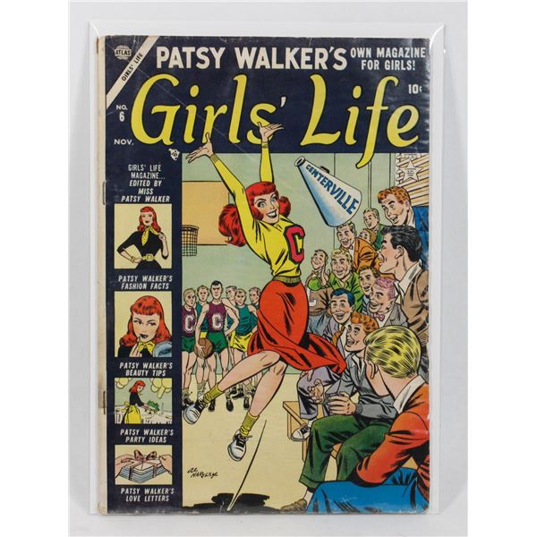 #1177 Atlas Comics Girl's Life #6 November 1954