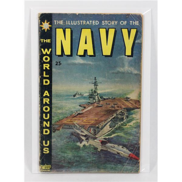 #1179 Classics Illustrated Story of the Navy 1959