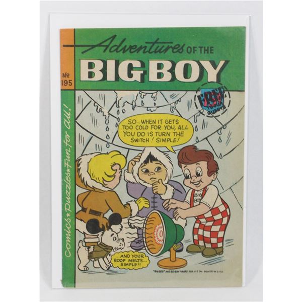 #1180 Adventures of the Big Boy #195 Sept 1973