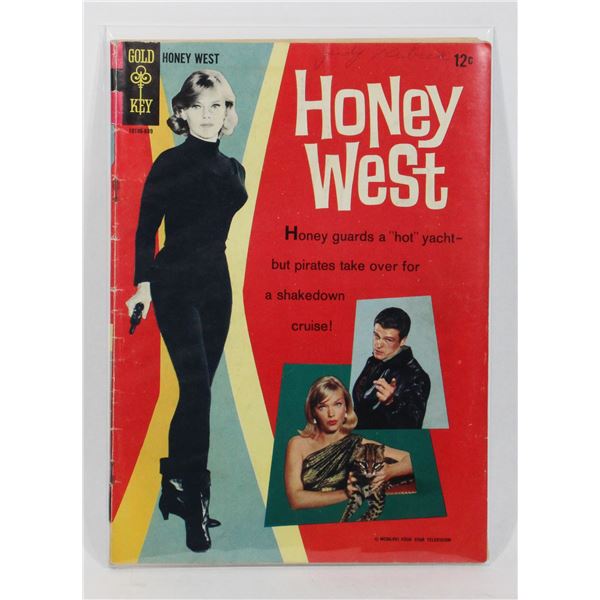 #1184 Gold Key Comics Honey West #1 Sept 1966