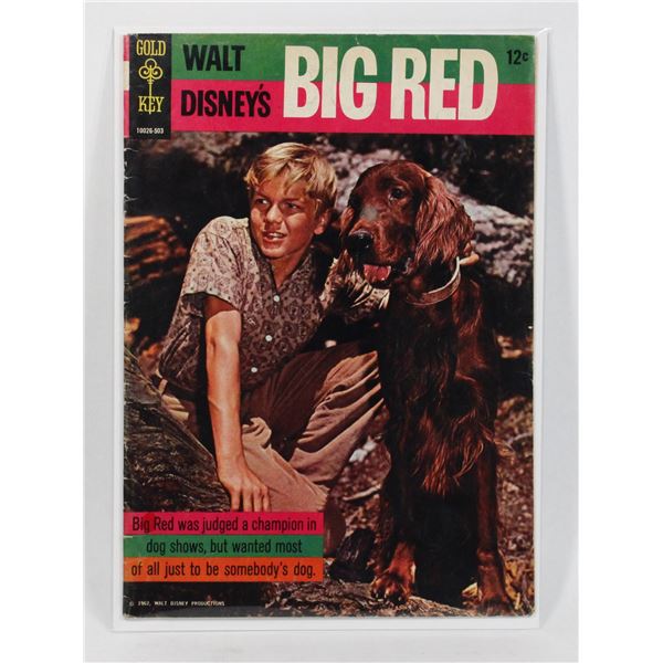 #1187 Gold Key Comics Walt Disney's Big Red 1962
