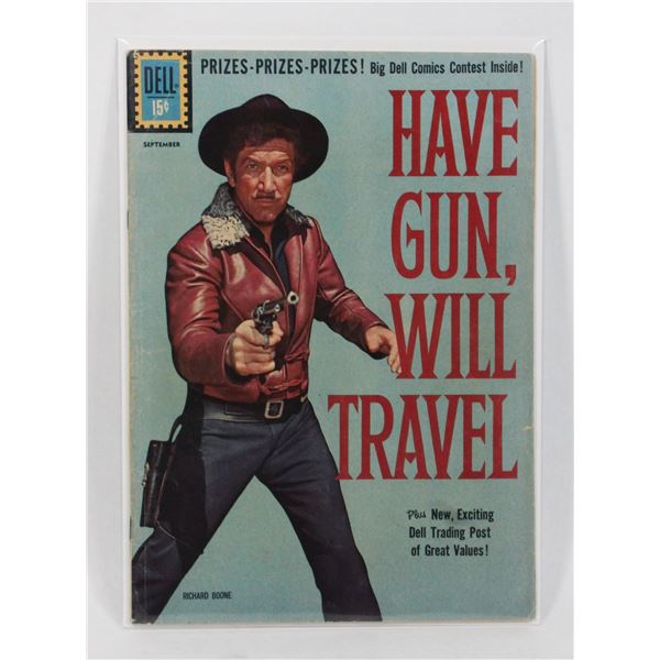 #1188 Dell Comics Have Gun, Will Travel July 1961