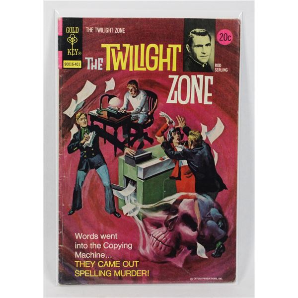 #1194 Gold Key Comics The Twilight Zone #54 1974