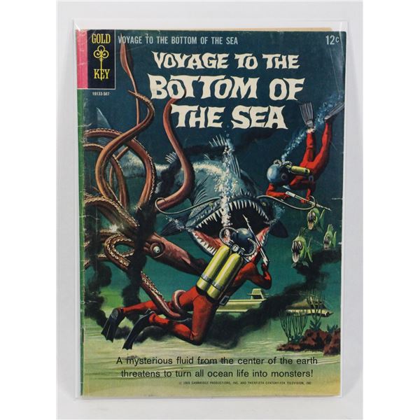 #1196 Gold Key Voyage to the Bottom of the Sea #2