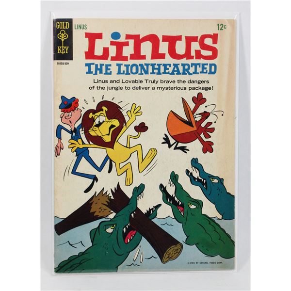 #1198 Gold Key Linus the Lionhearted #1 1965