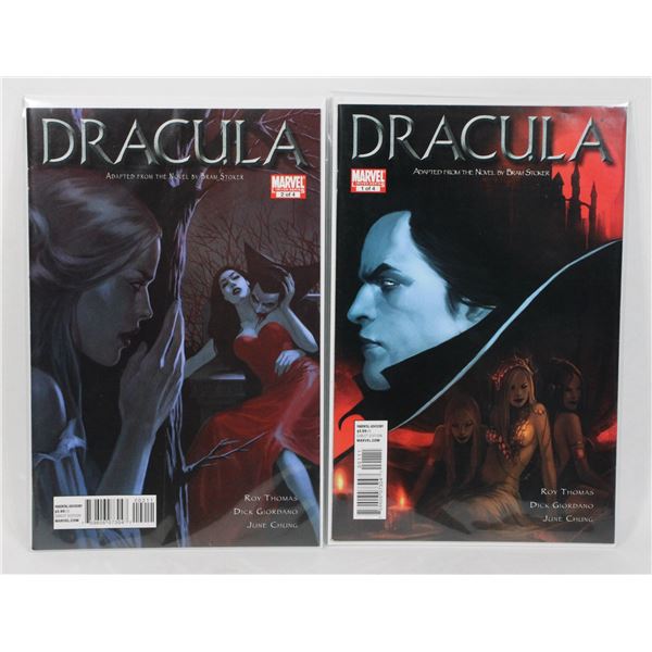 #1201 Marvel Comics Dracula #1-#2 July 2010