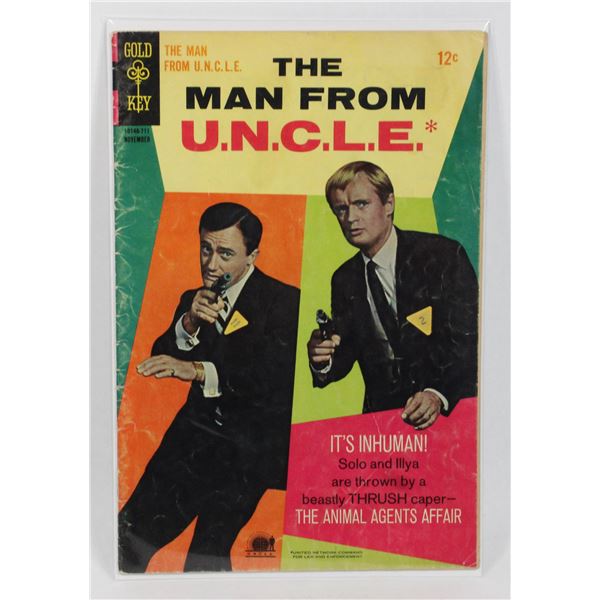 #1202 Gold Key The Man rom U.N.C.L.E. Nov 1967