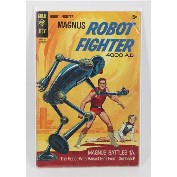 #1204 Gold Key Magnus Robot Fighter #28 Nov 1969