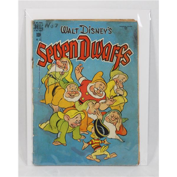 #1207 Dell Walt Disney's Seven Dwarfs 1947 Canada