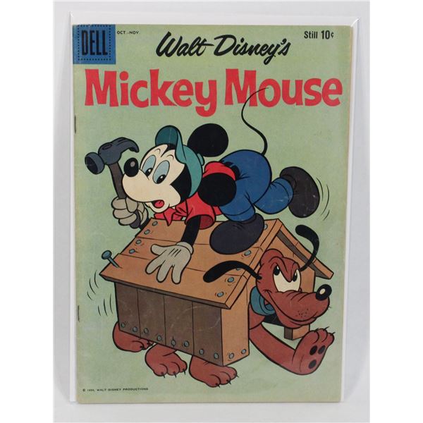 #1216 Dell Comics Walt Disney's Mickey Mouse #68