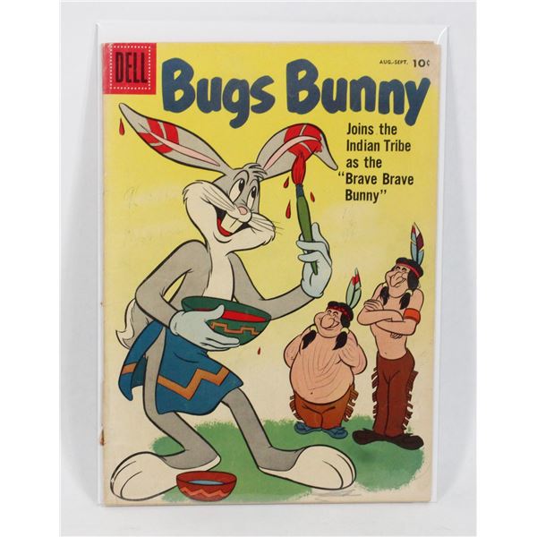 #1219  Dell Comics Bugs Bunny #56 August 1957