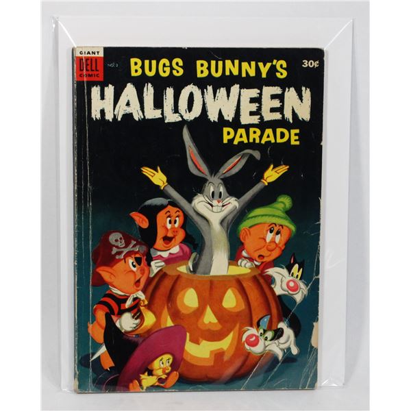 #1223  Dell Bugs Bunny's Halloween Parade #2 1954