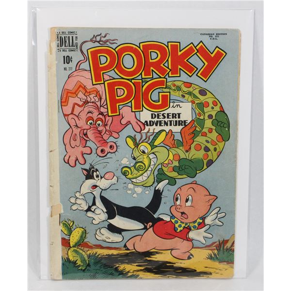 #1224  Dell Comics Porky Pig #277 1949 Canadian