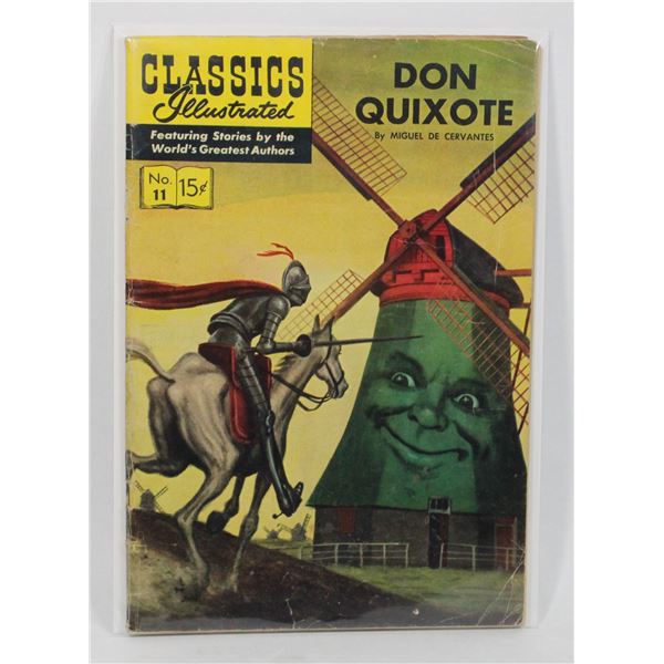 #1228 Classics Illustrated #11 Don Quixote Early