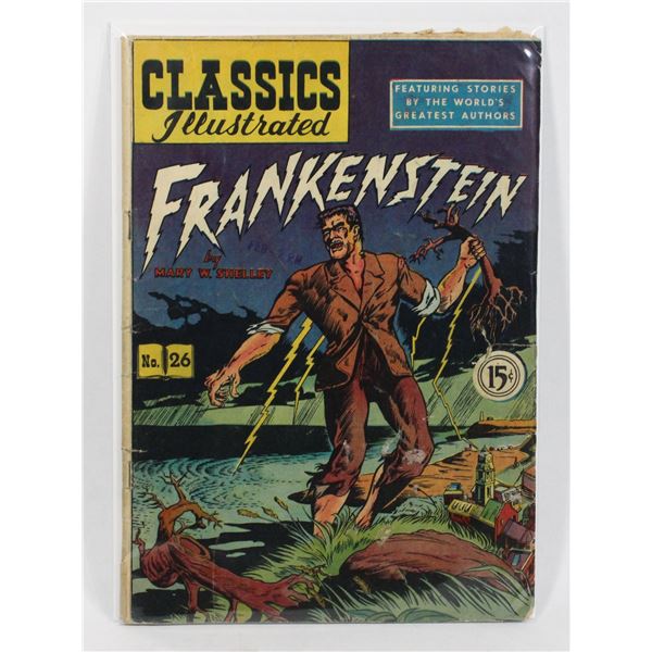 #1234 Classics Illustrated #26 Frankenstein 1949