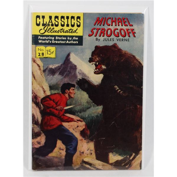 #1235 Classics Illustrated #28 Michael Strogoff