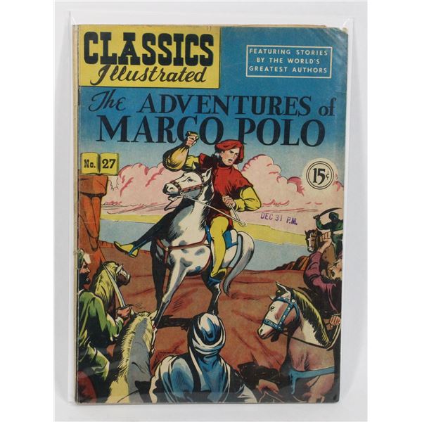 #1236 Classics #27 The Adventures of Marco Polo