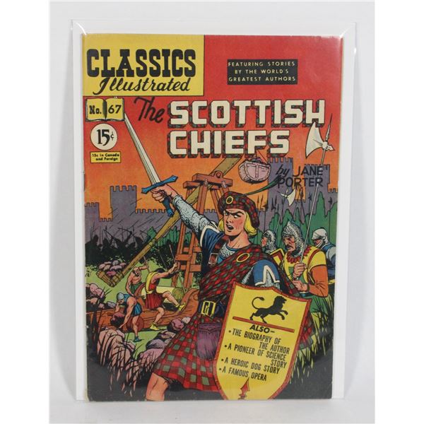 #1251 Classics Illustrated #67 The Scottish Chiefs