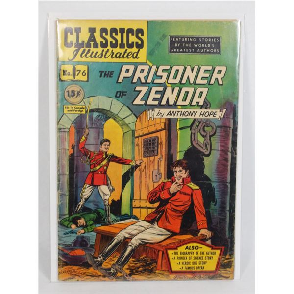 #1256 Classics Ill #76 The Prisoner of Zenda 1950