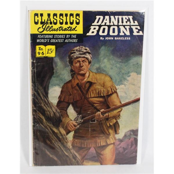#1269 Classics Illustrated #96 Daniel Boone 1952