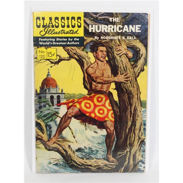 #1283 Classics Illustrated #120 The Hurricane 1954