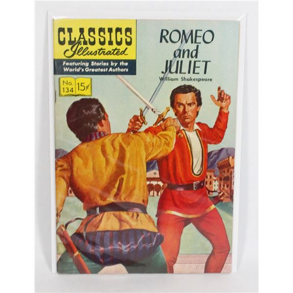 #1289 Classics Illustrated #134 Romeo and Juliet