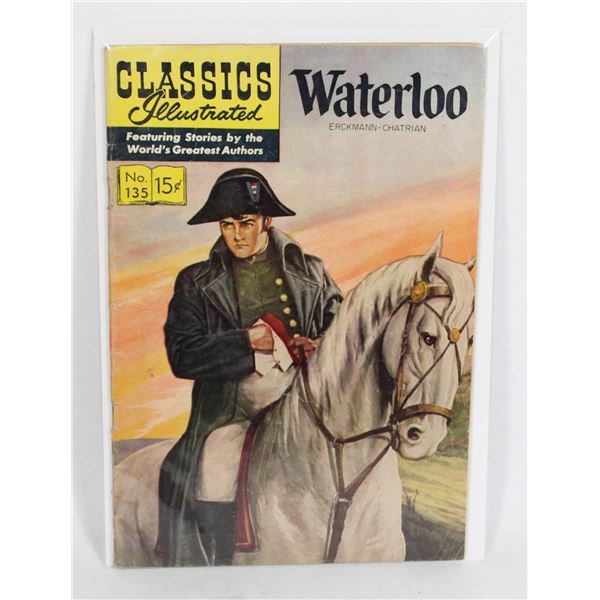 #1290 Classics Illustrated #135 Waterloo Nov 1956