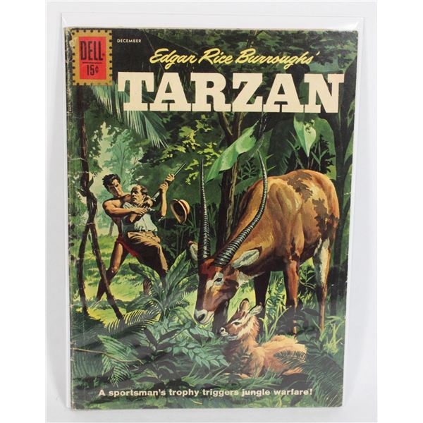 #1295 Dell Comics Tarzan #127 December 1961